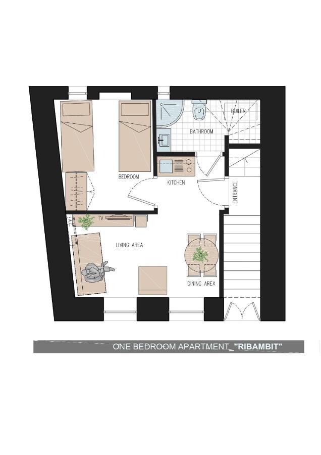 Apartment Ribambit Dubrovnik Bagian luar foto